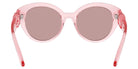 DOLCE & GABBANA DX6010 3098VS 47 - Transparent Pink / Light Violet Mirrored Silver Int #id:dx60103098vs_s:100115