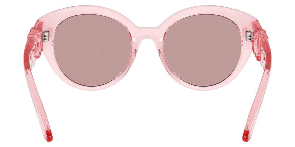 DOLCE & GABBANA DX6010 3098VS 47 - Transparent Pink / Light Violet Mirrored Silver Int #id:dx60103098vs_s:100115