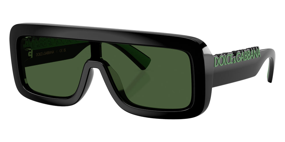 DOLCE & GABBANA DX6013 501/71 118 - Black / Dark Green #id:dx601350171_s:102105