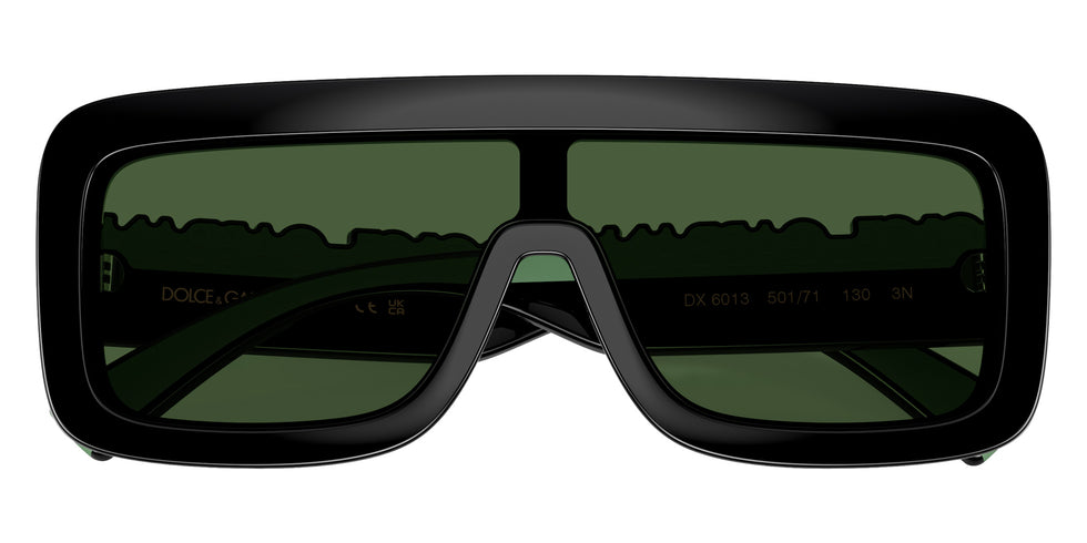 DOLCE & GABBANA DX6013 501/71 118 - Black / Dark Green #id:dx601350171_s:102120