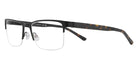Elasta JU 292/G 0HK8 54 - Matte Black / Blue Mirrored #id:e313700032y_s:100105