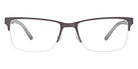 Elasta JU 972 06R2 47 - Matte Gray / Blue Mirrored #id:e31370riw2y_s:104100