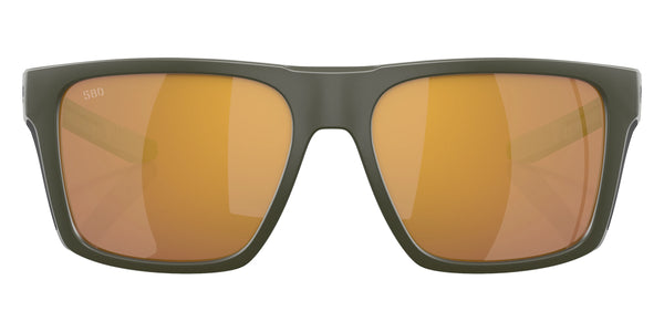 Matte Olive / Gold Mirrored Polarized / 57-16-132