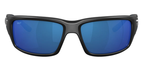 Matte Black / Blue Mirrored Polarized / 59-14-127
