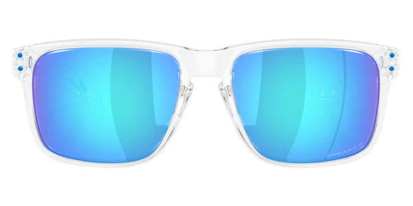 Polished Clear / Prizm Sapphire Polarized Mirrored / 61-18-143