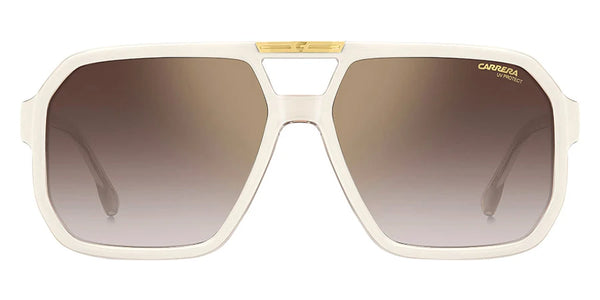 Gold Ivory / Gold Mirrored on Burgundy Shaded / 60-15-145