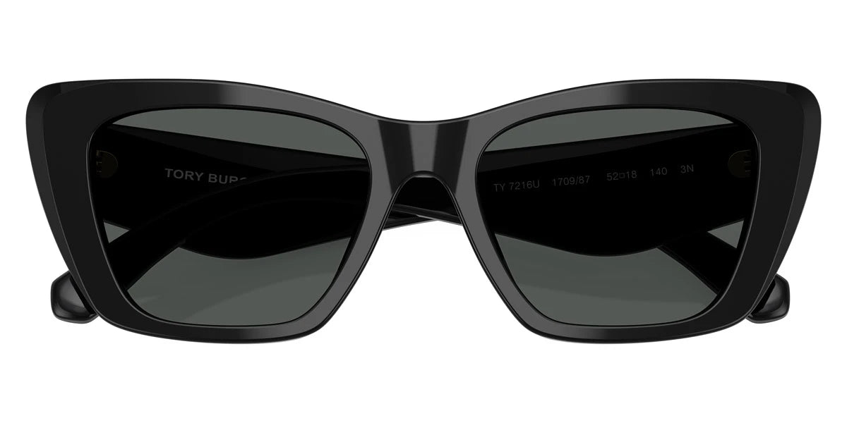 Tory Burch TY7216U 170987 52 - Black / Dark Gray