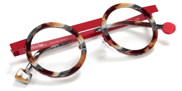 Shiny Vintage Tortoise/Satin Red / 43-26-140