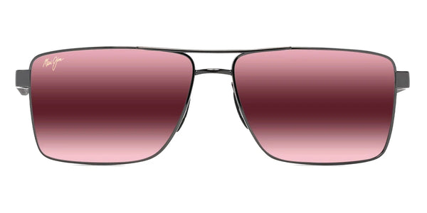 Shiny Gunmetal with Black / Maui Rose® / 60-14-140