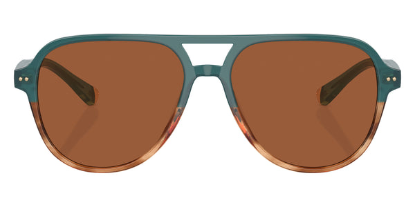 Trekking Green Brown Horn / Brown Solid / 58-16-145