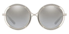 RALPH LAUREN RL7060 93516V 53 - Sanded Silver / Crystal Gray / Light Gray Mirrored Gradient Silver