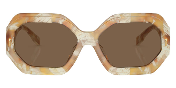 New Honey Tortoise / Dark Brown / 55-16-140