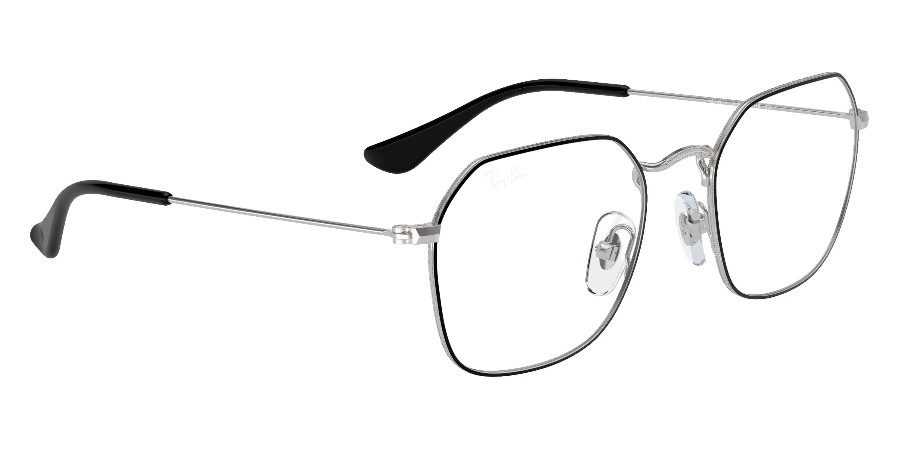 Ray-Ban RY9594V 4064 45 - Black on Silver