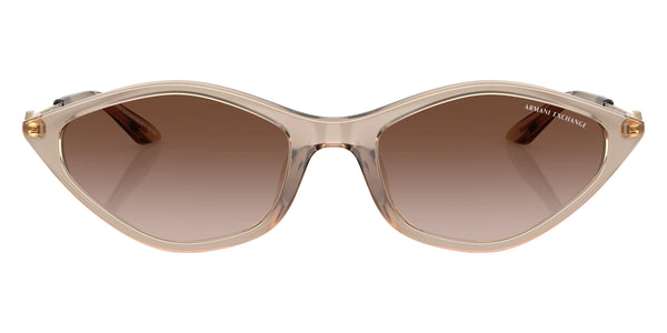 Opalescent Light Beige/Shiny Pale Gold / Gradient Brown / 55-19-140