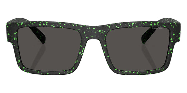 Matte Black/Gekko Green Splatter / Dark Gray / 54-19-145
