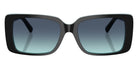TIFFANY TF4249 80559S 55 - Black on Tiffany Blue / Azure Gradient Blue