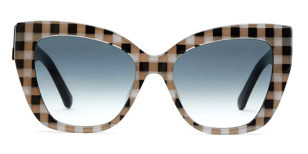 White Black Pattern / Dark Gray Shaded / 54-18-140