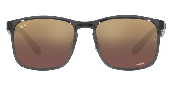 Gray / Purple Mirrored Gold Polarized / 58-18-145