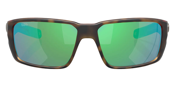 Matte Tortoise / Green Mirrored Polarized / 60-15-120
