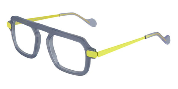 Opaline Gray/Fluorescent Yellow / 50-21