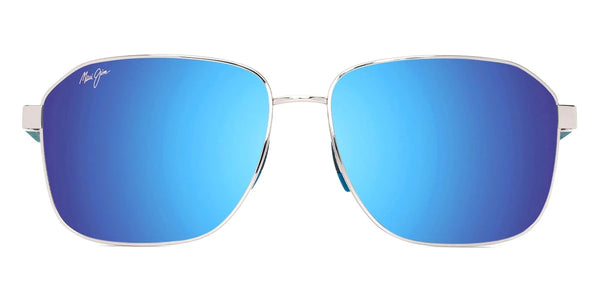 Shiny Silver with Dark Blue / Blue Hawaii / 61-15-140