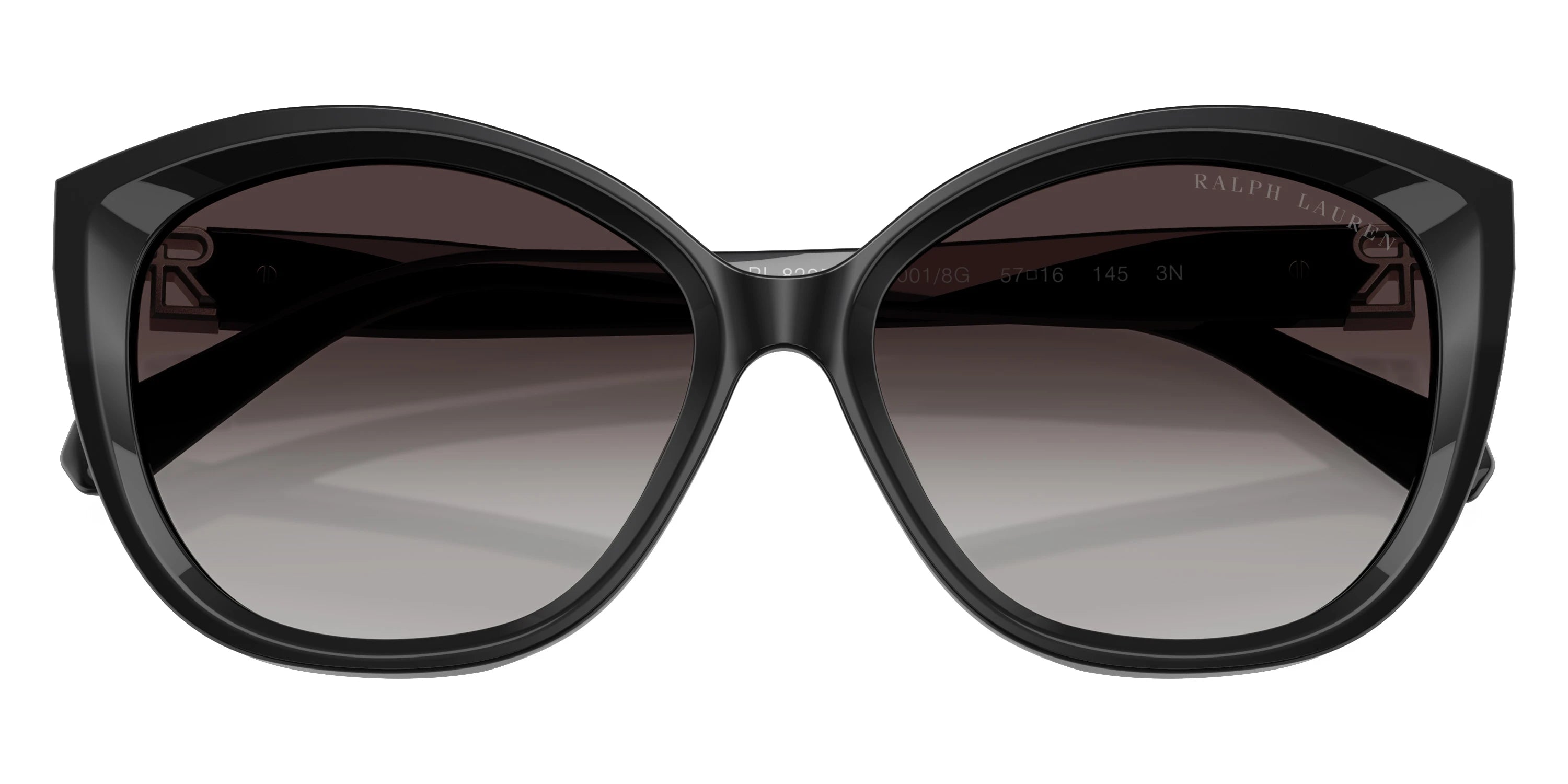 RALPH LAUREN RL8225U 50018G 57 - Black / Gradient Gray