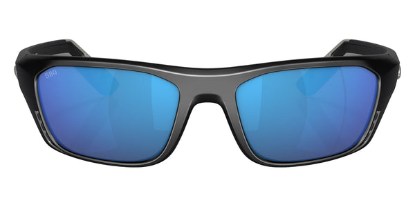Matte Black / Blue Mirrored Polarized / 57-18-136