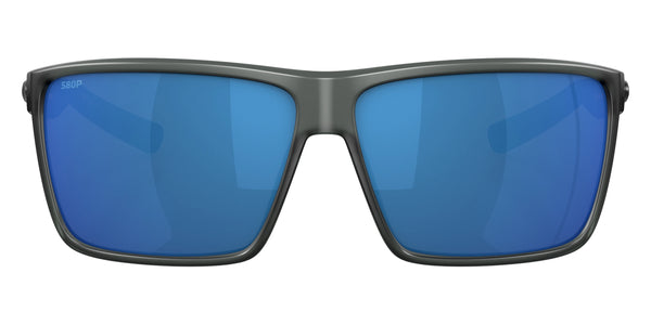 Matte Smoke Crystal / Blue Mirrored Polarized / 63-11-140