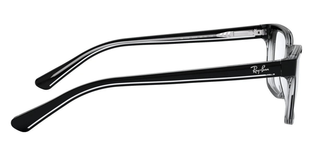 Ray-Ban RY1536 3529 48 - Black On Transparent