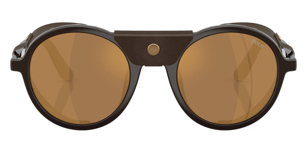 Shiny Dark Brown / Brown Mirrored Bronze / 52-22-145