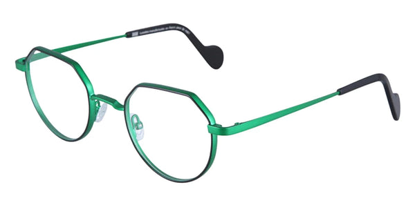 Matte Black/Fluorescent Dark Green / 48-23