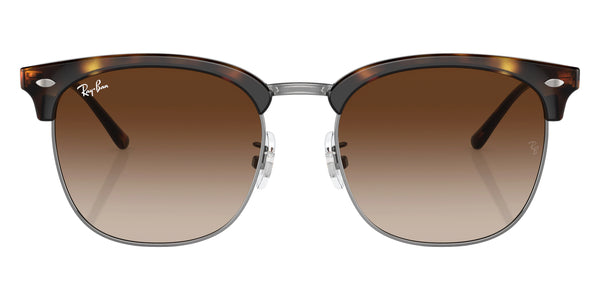 Havana on Gunmetal / Brown Gradient Dark Brown / 56-19-145