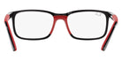 Ray-Ban RY1621F 3928 49 - Black on Red
