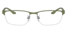 EMPORIO ARMANI EA1147 3367 57 - Matte Gunmetal/Sage Green #id:ea11473367_s:100100