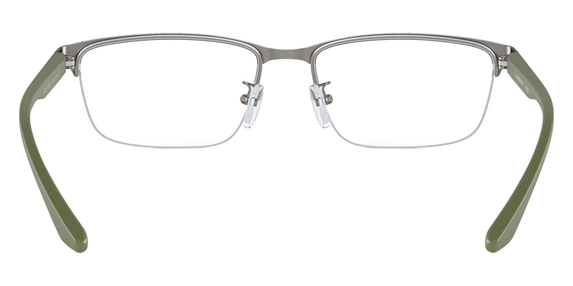 EMPORIO ARMANI EA1147 3367 57 - Matte Gunmetal/Sage Green #id:ea11473367_s:100115