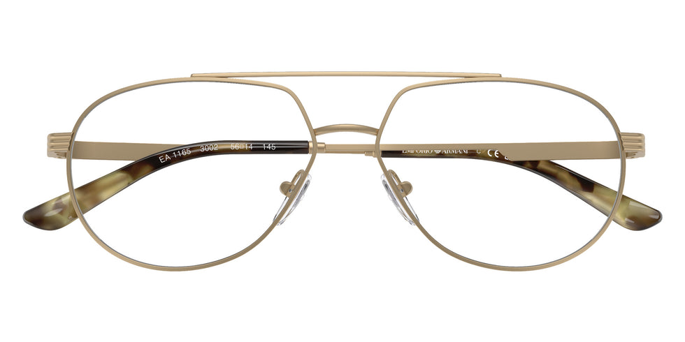 EMPORIO ARMANI EA1165 3002 54 - Matte Pale Gold #id:ea11653002_s:100120