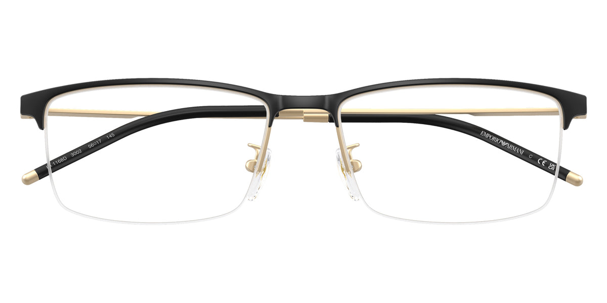 EMPORIO ARMANI EA1168D 3002 56 - Matte Black #id:ea1168d3002_s:100120