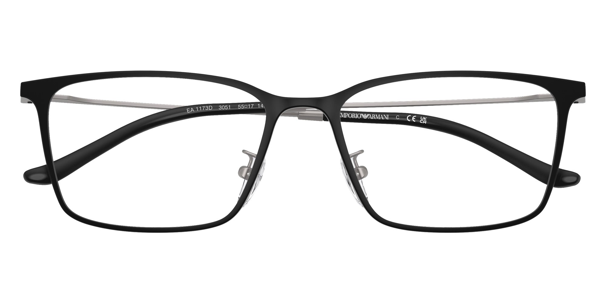 EMPORIO ARMANI EA1173D 3051 55 - Matte Black #id:ea1173d3051_s:100100