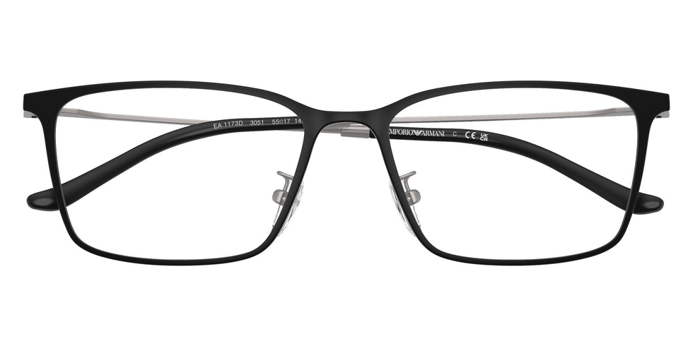 EMPORIO ARMANI EA1173D 3051 55 - Matte Black #id:ea1173d3051_s:100100