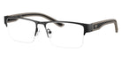 EMPORIO ARMANI EA1182 3001 55 - Rubberized Matte Black #id:ea11823001_s:100105