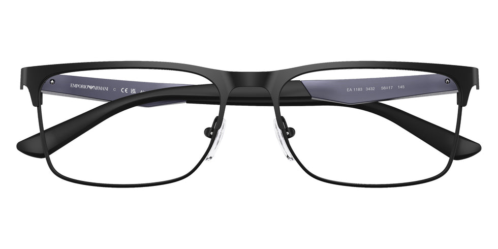 EMPORIO ARMANI EA1183 3432 54 - Matte Black #id:ea11833432_s:108100
