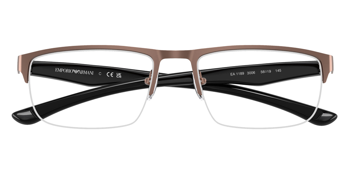 EMPORIO ARMANI EA1189 3006 54 - Matte Bronze #id:ea11893006_s:108120