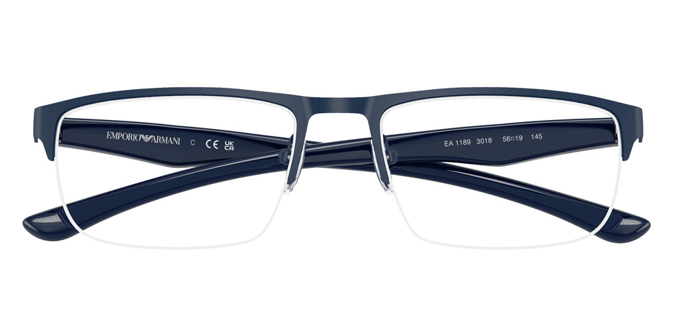 EMPORIO ARMANI EA1189 3018 54 - Matte Blue #id:ea11893018_s:112120