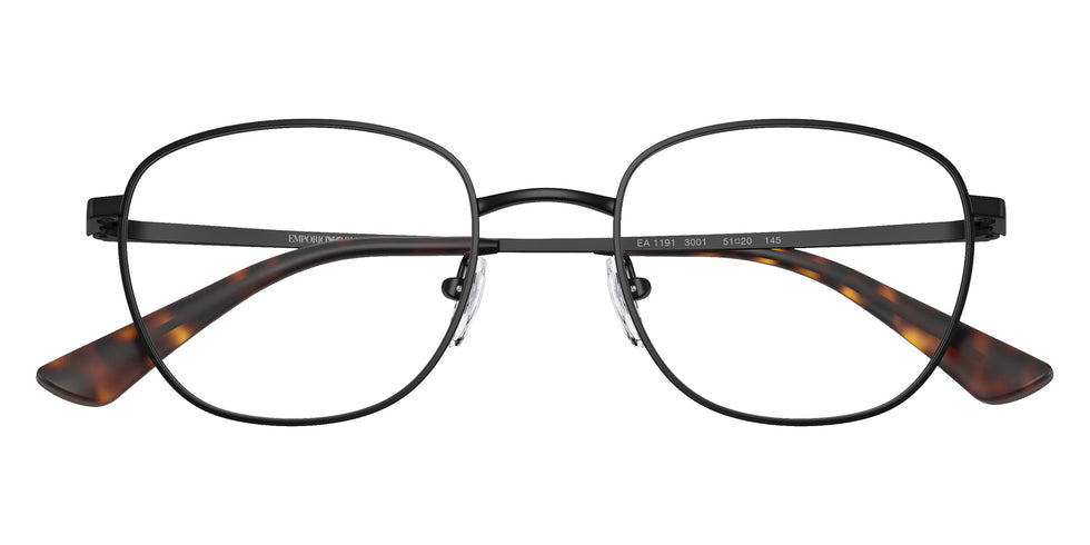 EMPORIO ARMANI EA1191 3001 51 - Matte Black #id:ea11913001_s:100120