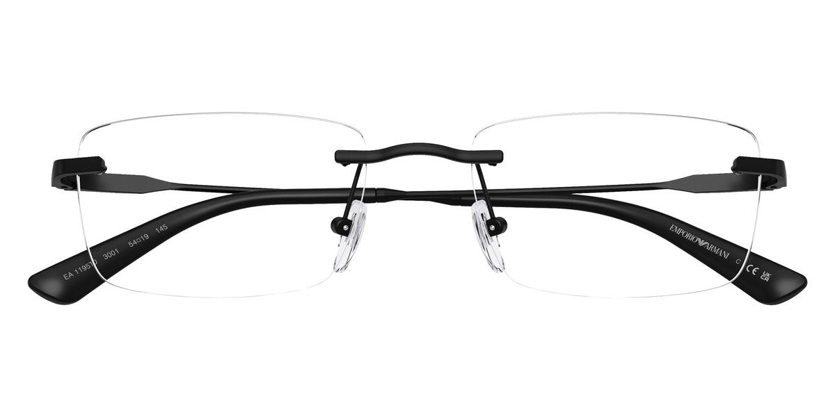 EMPORIO ARMANI EA1195TD 3001 54 - Matte Black #id:ea1195td3001_s:100120