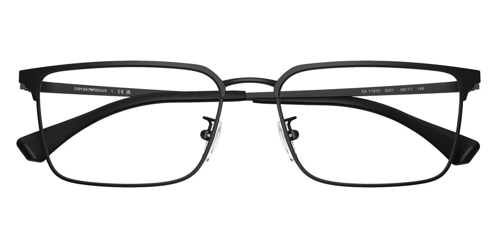 EMPORIO ARMANI EA1197D 3001 56 - Matte Black #id:ea1197d3001_s:100120