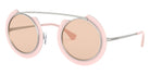 EMPORIO ARMANI EA2104 332773 47 - Matte Silver & Pink / Light Brown #id:ea2104332773_s:100100
