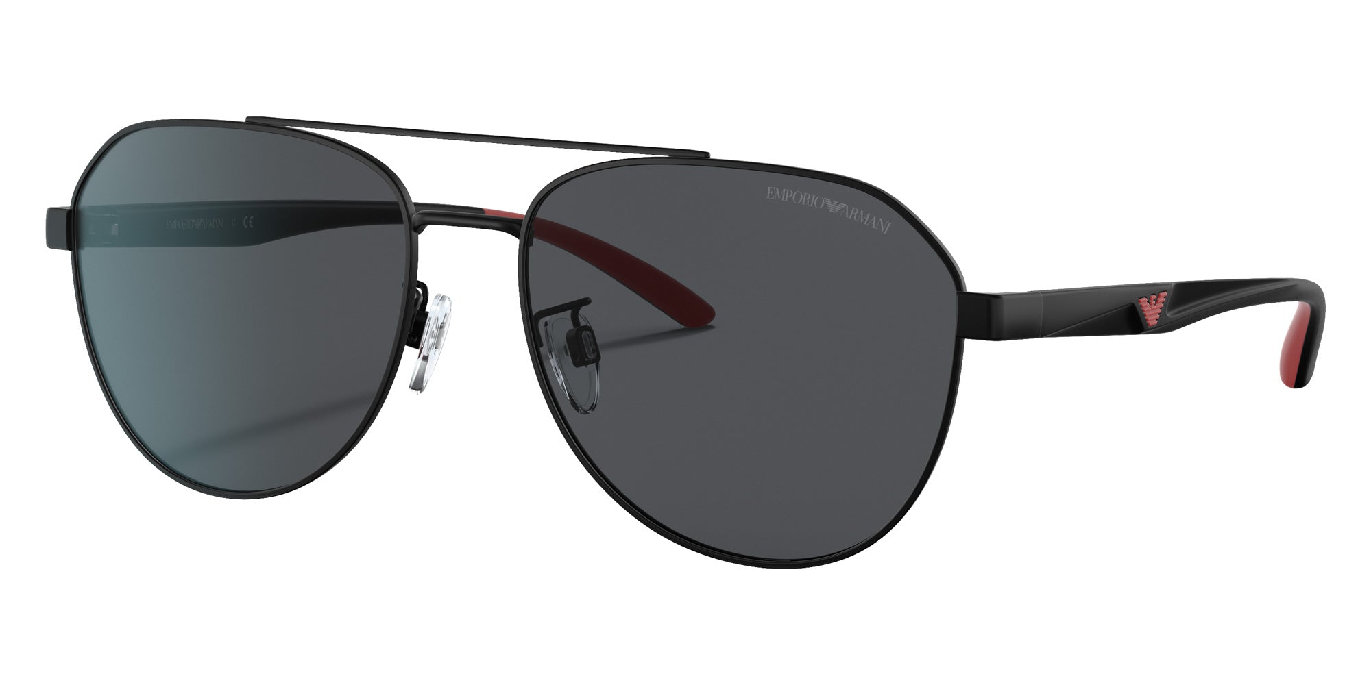 EMPORIO ARMANI EA2129D 300187 59 - Matte Black / Dark Gray #id:ea2129d300187_s:100105