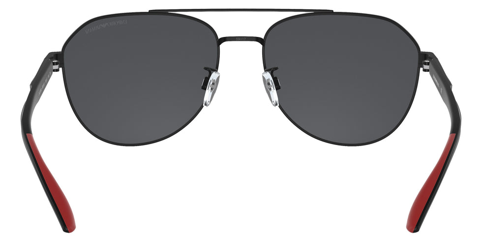 EMPORIO ARMANI EA2129D 300187 59 - Matte Black / Dark Gray #id:ea2129d300187_s:100115