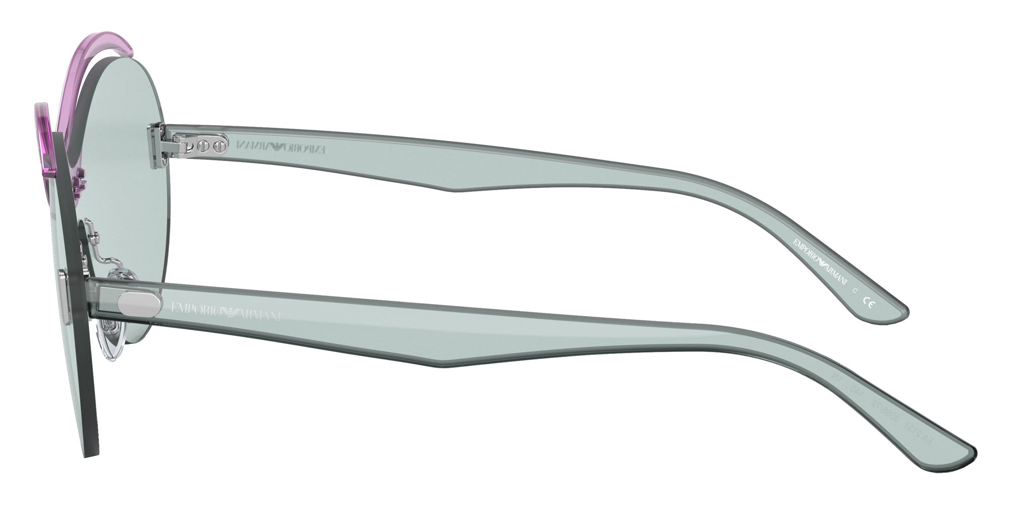 EMPORIO ARMANI EA2131 Runway 305872 140 - Azure / Azure #id:ea2131305872_s:100110